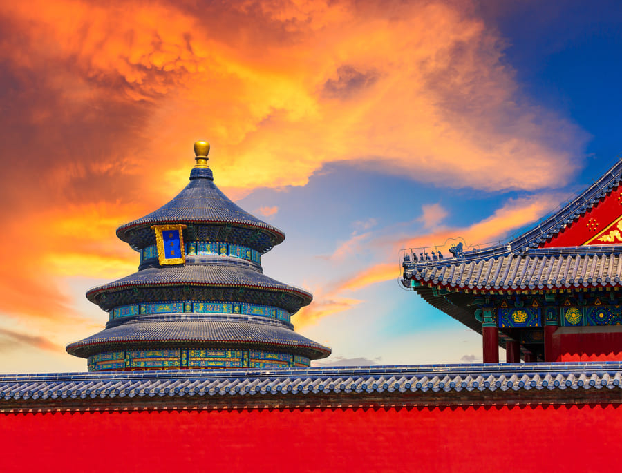 estructura en china llamada templo del cielo